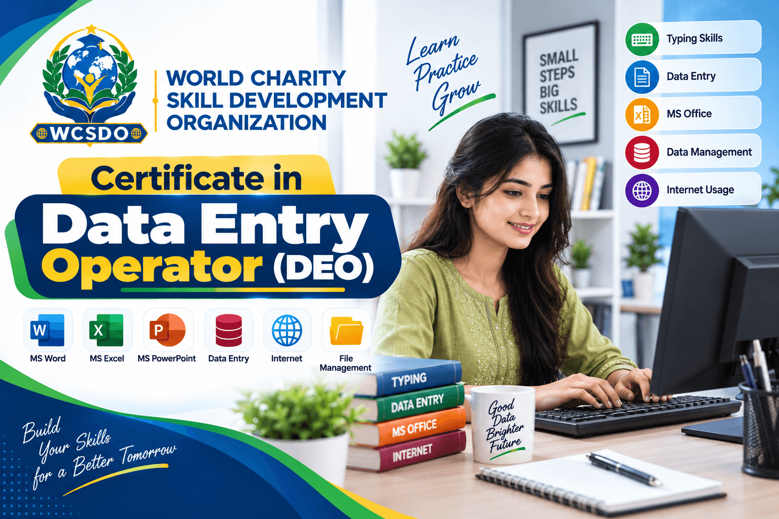 Certificate in Data Entry Operator (DEO)